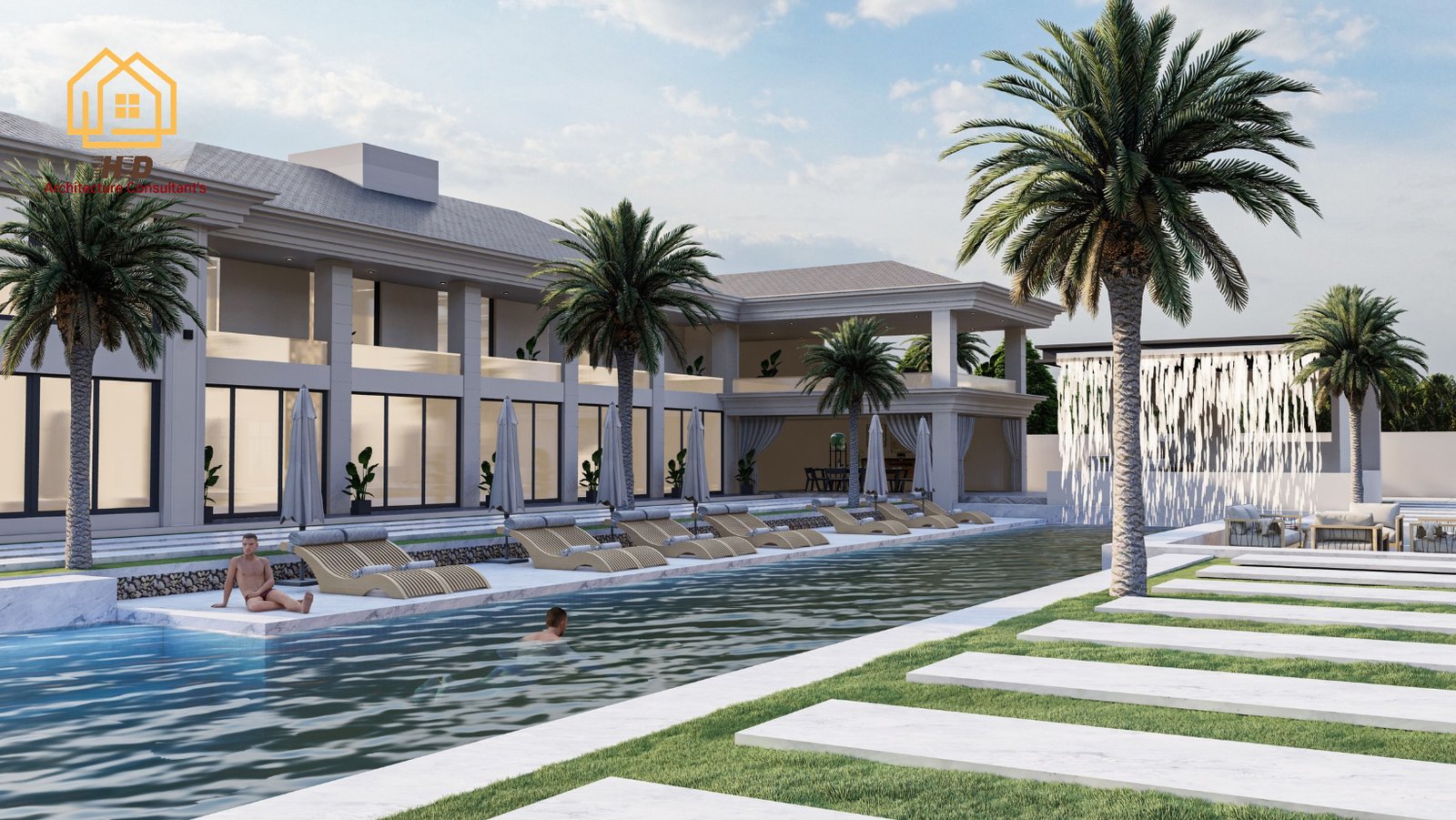 Classic Villa Elevation 3