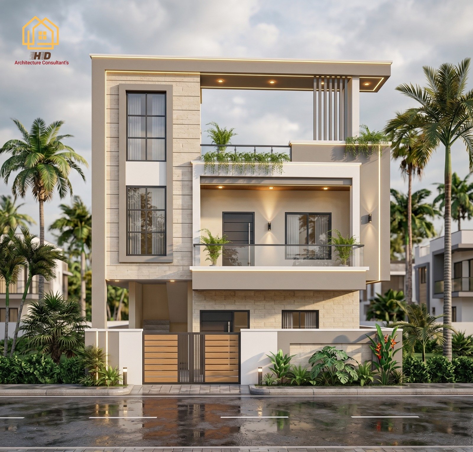 Modern Elevation 1